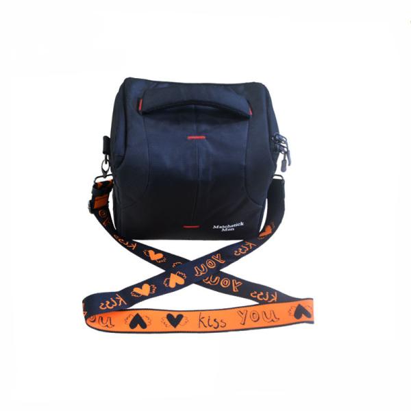 Promotional Bag Belt 3.8*140cm Dacron Logo Customized Lanyard Bandage