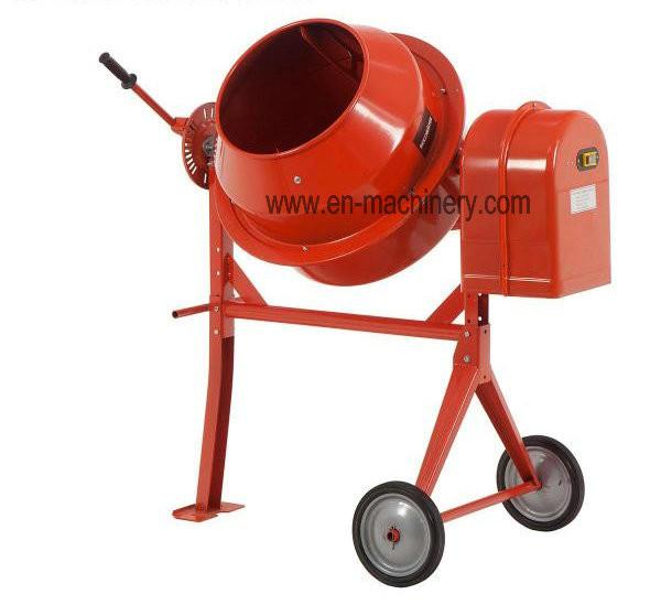 Portable Concrete Mixer Mini Concrete Mixer with 180L with Electric Engine