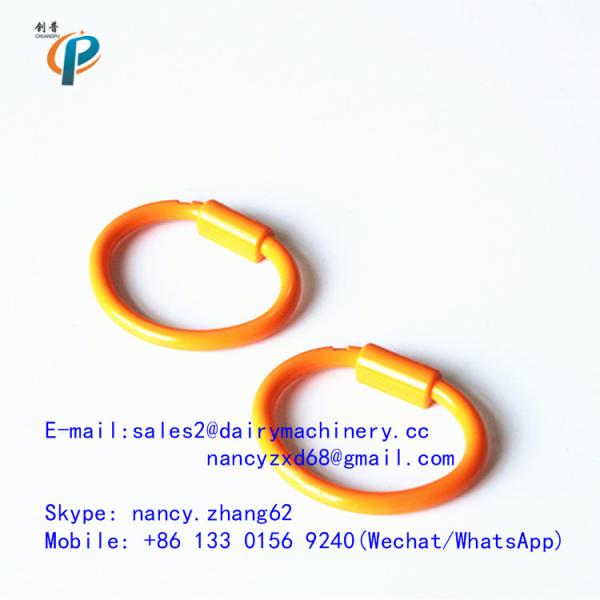 Пластиковое кольцо булльносе, кольцо носа коровы молочной фермы, арена пластмассы нейлона скотин