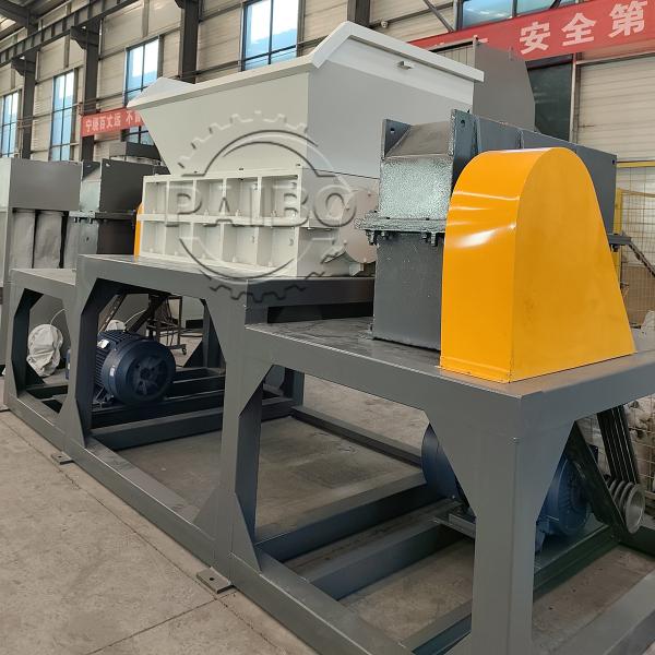 New Arrival Double-Shaft Scrap Metal Shredder Metal Waste Crusher Recycling Equipment