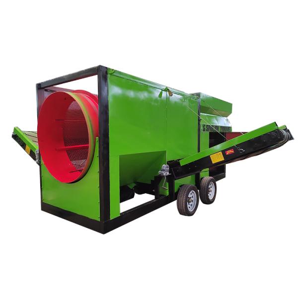 6.5-10T Small Soil Screener for Precise Compost and Organic Material Sieving