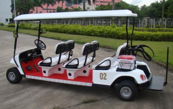 EZGO Matched 6 Passenger Electric Car / Electric Tour Bus For Golf Club Courses