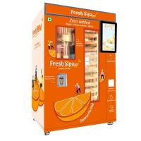 Automatic Orange Juice Vending Machine with 32 Inch LCD Screen