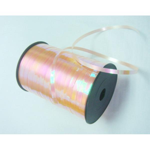 Rain Bow Crimped Ribbon 250Y Length 5mm Width For Restaurants / Gift Stores