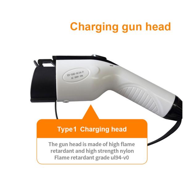 32a 7kw Home Ev Charger Cable 19.6ft Type 2 Ev Charging Station Wallbox