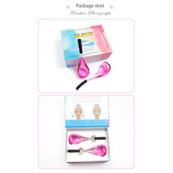 Massage Function Ice Globes Facial Skin Care Tools for Women Beauty Cryo Sticks for Girls Ladies Cooling Spa Globes Cold Roller
