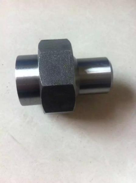 MSS SP83 ASTM A182 F51 Duplex Stainless Steel Pipe Fittings S32205 S31803 SW / Threaded Union