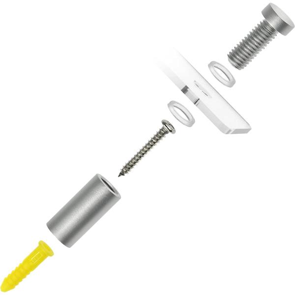 Крепкая акриловая стена держателя знака двери установила роскошный ясный держатель именной таблички