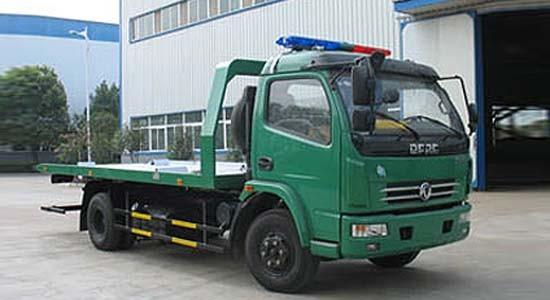 Right Hand Drive Road Wrecker Truck , Special Purpose Truck SGS Standard