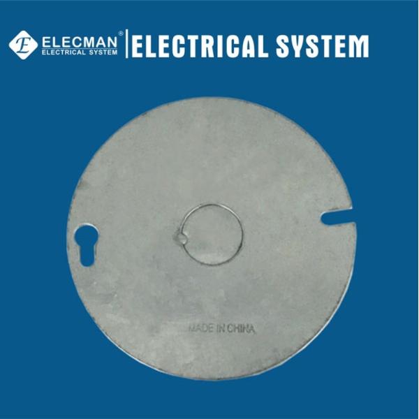 acier rond électrique de couvercles de couvercles de boîte métalliques du d