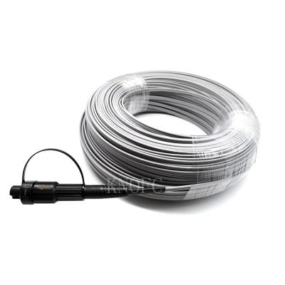 100M Waterproof Connector Mini SC APC Drop Fiber Optic Cable Pigtail