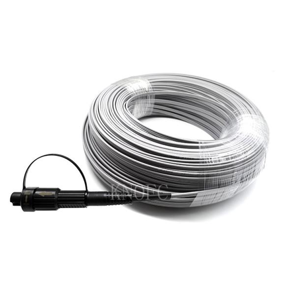 100M Waterproof Connector Mini SC APC Drop Fiber Optic Cable Pigtail