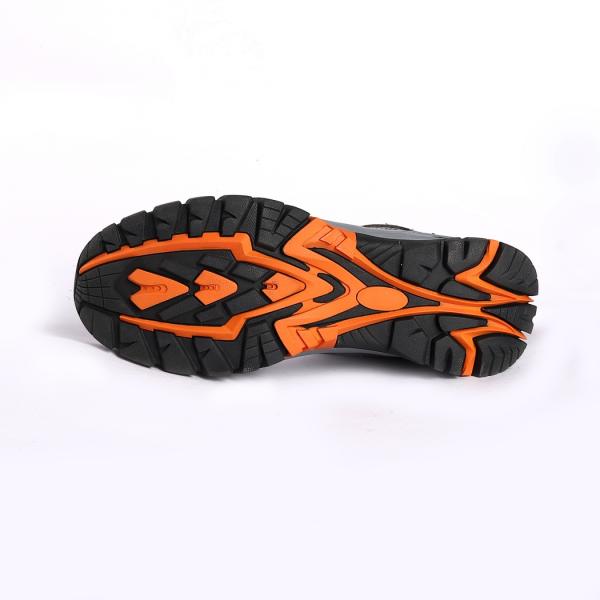 Breathable Slip Resistant Unisex Low Cut Leather Workplace Sneakers Mesh Boots Safety Shoes