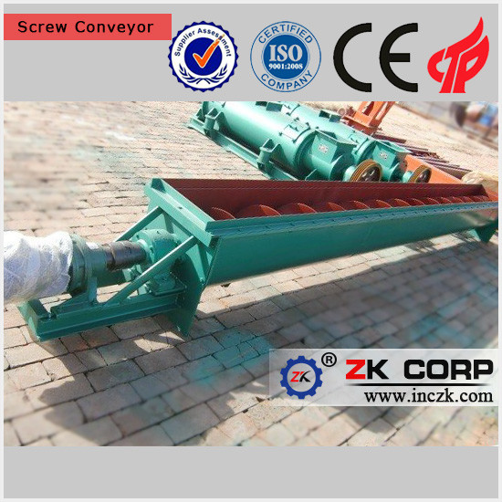 Shaftless Screw Conveying Equipment High Reliability Small Overall Dimension