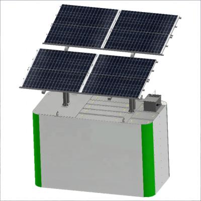 ODM Factory 20m³/d Solar Power Industrial Wastewater Treatment Equipment High Efficiency Sewage Digester