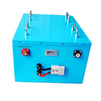 O LCD indica o lítio Ion Golf Cart Batteries 48V da bateria do carrinho de golfe de 100Ah LiFePO4