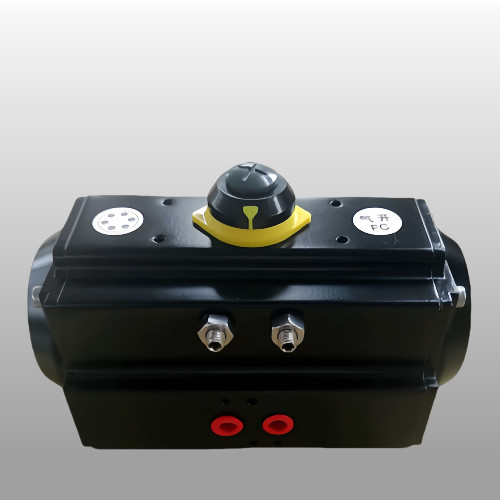 Industrial Single Action Pneumatic Actuator Aluminum Alloy Pneumatic Actuators OEM