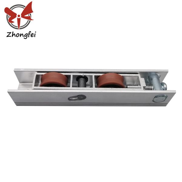 130mm Aluminum Housing Sliding Door Bottom Rollers Heavy Duty ODM