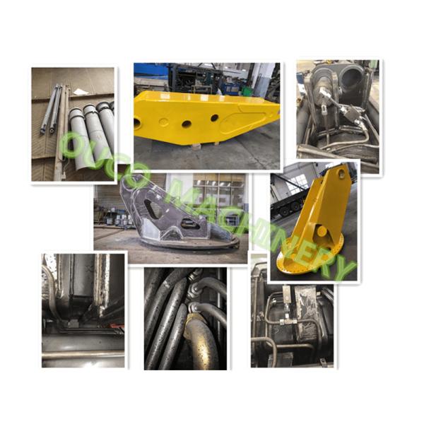 160T Truck Mounted Knuckle Boom Cranes Heavy Duty Not Limited Angle And Height