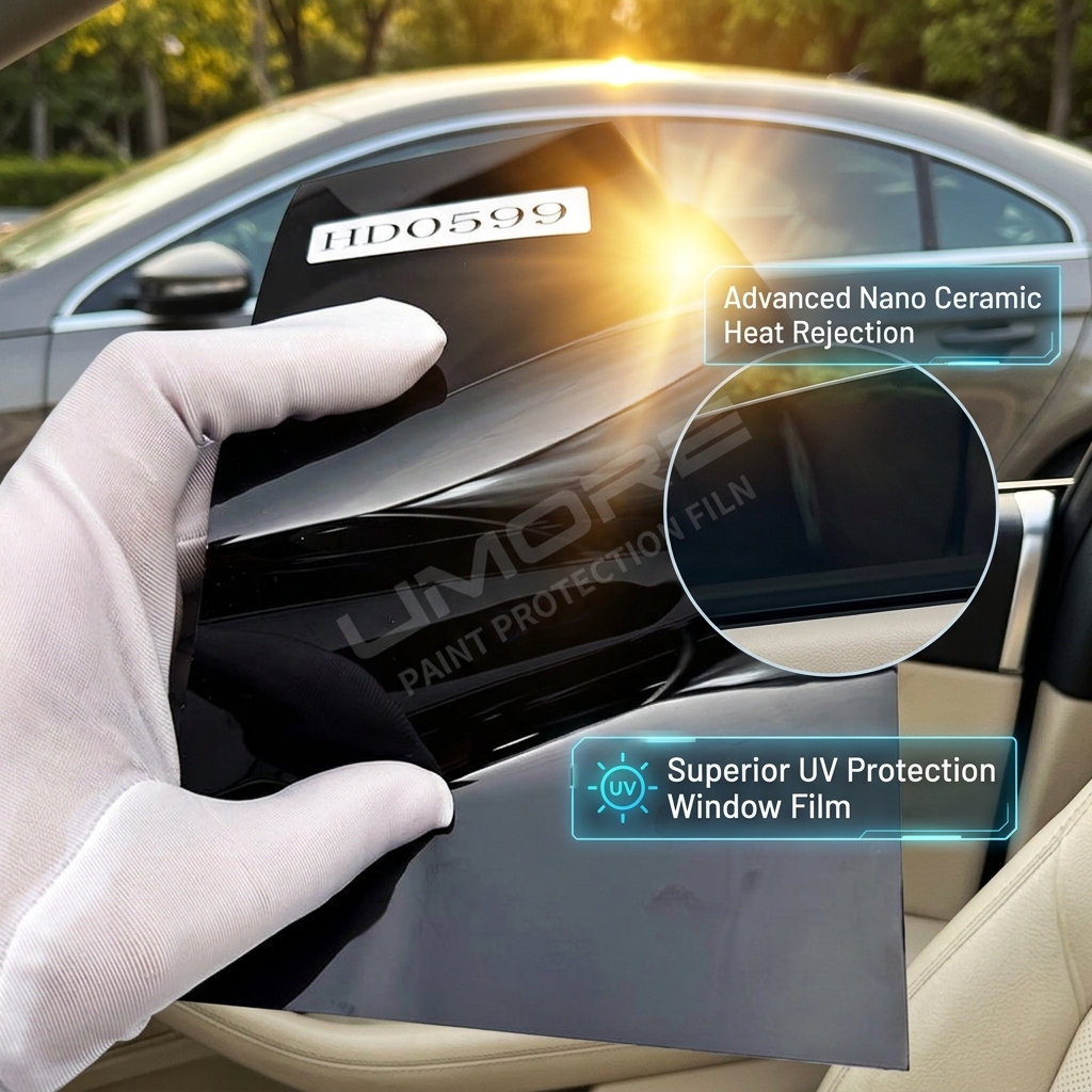 Nano Ceramic UV Curing Window Glass Tint Film Roll