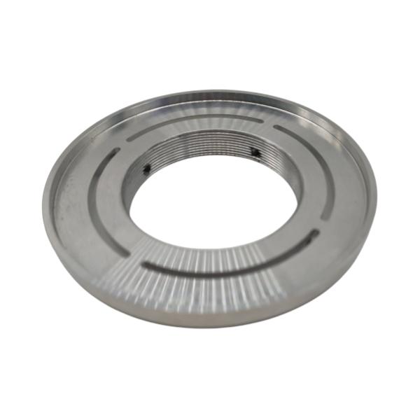 4 Ejes Precisión CNC Mecánica de piezas de acero inoxidable girando fresado