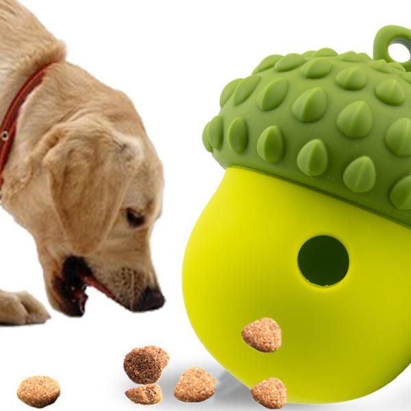  Silicone Berry Slow-Feeder - Pet Chew Toy for Emotional Comfort - Durable Dispenser for Cats and Dogs