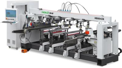 Automatic Wood Drilling Machine Line Boring Machine Equipment 0.8Mpa