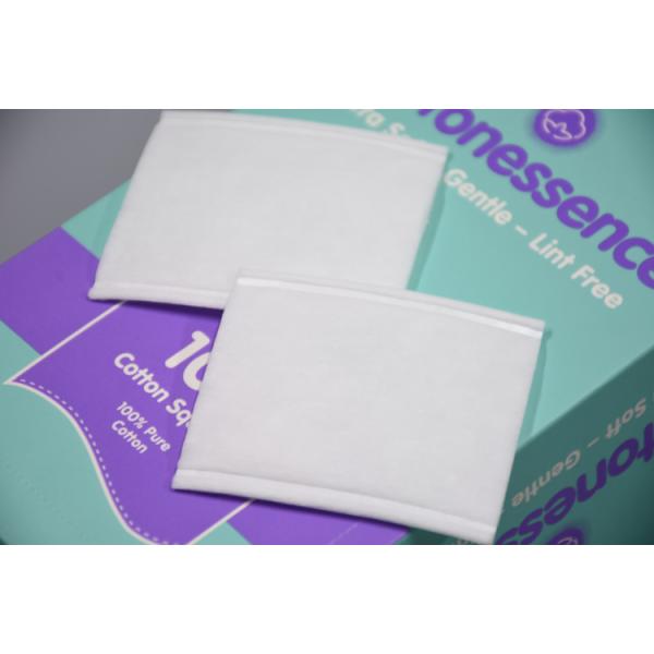 100% Pure Cotton Biodegradable Skincare Cosmetic Cotton Pads Makeup Remover