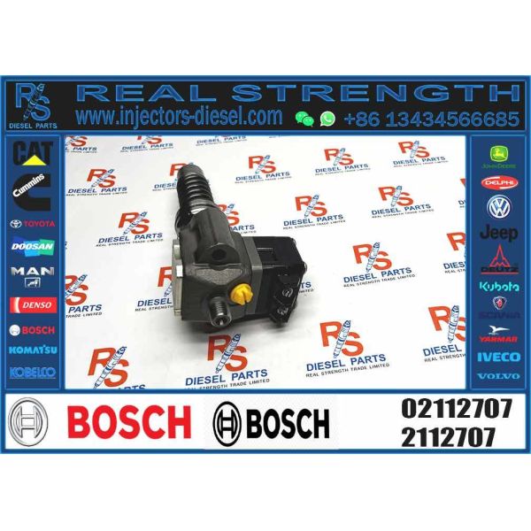 Excavator Parts Diesel Fuel Injector Unit Pump High Pressure Oil Pump 02112707 20460075 0414750003 for EC210B D6D EC210B