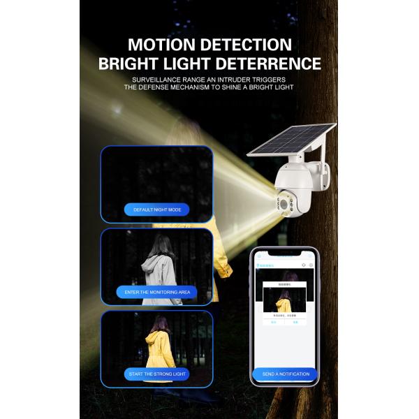 IP65 Waterproof Outdoor 1080p Hd 4g Wifi Cctv Ip Solar Surveillance Camera