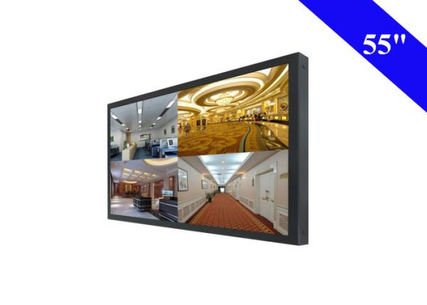 16.7M Colors CCTV LCD Monitor Wall Mount , Ultra Slim CCTV Camera Monitor