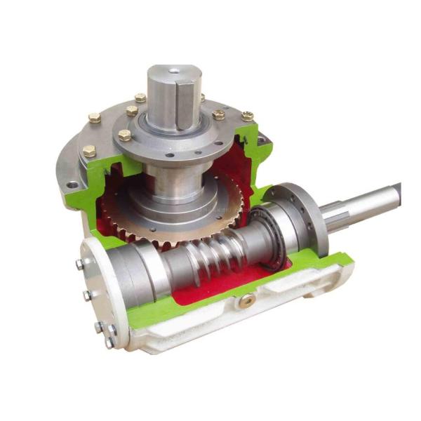 Aluminum Alloy 1400RPM Building Hoist Parts 48:3 Ratio Worm Gearbox