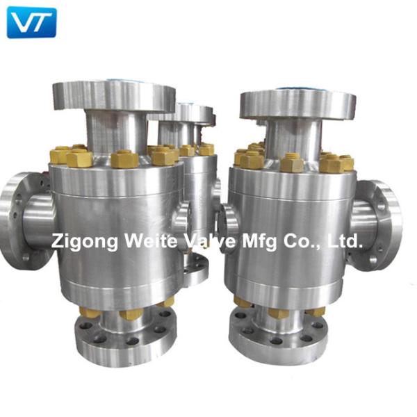 Duplex 10000 corps d'acier inoxydable de robinet à tournant sphérique de livre