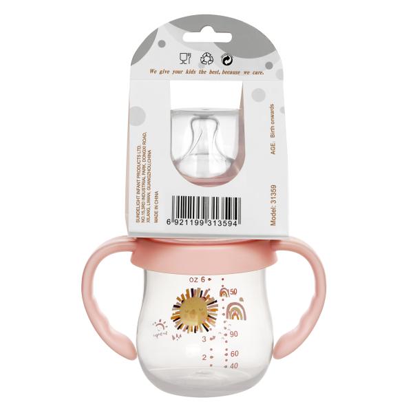 PP 6 oz Polypropylene Baby Bottle BPA FREE