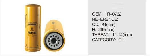 High Quality Fuel Filter For CAT Machine 316 340 1R-0762 H264WK 362040