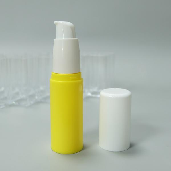 JL-AB131 PP Single Wall Refillable Airless Pump Bottles Eco Friendly PCR Can Be Added