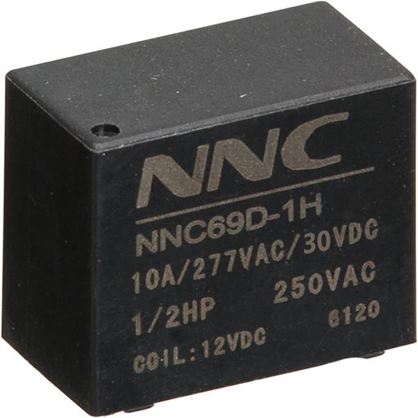 NNC Subminiature Power Relay NNC69D ROHS Compliance General Purpose Voltage Relay for Car Charging pile Solar Energy