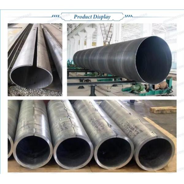 Welded Steel Pipes ERW SSAW Round Square Rectangular Hollow Section Steel Tube with min273*5.0mm Tolerance ±1% min273*5.0mm