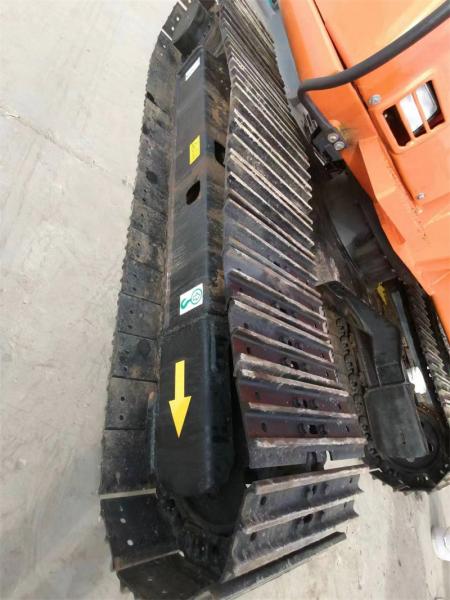 Secondhand Hitachi EX60 Excavator 6 Ton Mini Digger Red For Construction