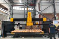 Système italien 5 axes CNC pont scie fraiseuse machines de cuisine évier comptoir Formes spéciales