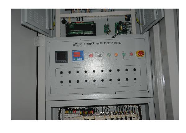 On Time Delivery Manual AC Load Bank , 690V Portable 1000 KW Load Bank