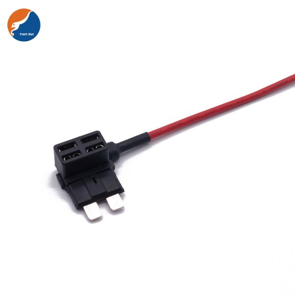 Atm Mini Fuse Holder Waterproof Medium Mini Micro3 Micro2 Fuse Adapter with Cable Micro Blade Fuses with Breakout Wires
