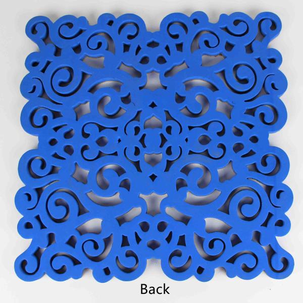 Memo Pin Board Cork Notice Boards For Kitchen Hollow Carved 12*12in 500pcs