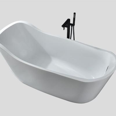 Une baignoire en acrylique avec des instructions d'installation