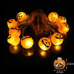 Eyeball String Light Batterey Charged Muticolor Eye Night Light Hanging Wall Decor Festoon Decoration LED Halloween Lights