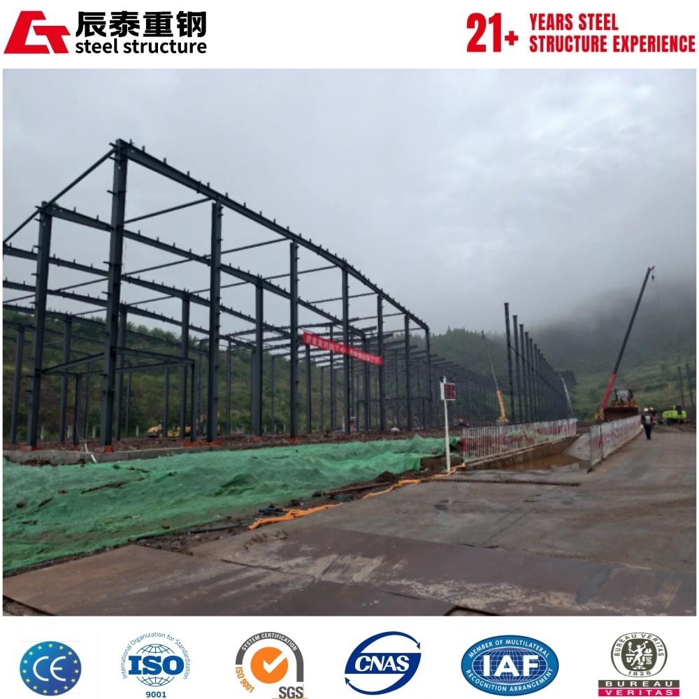 Large Span Multi-level Steel Building Without Many Intermediate Support Columns