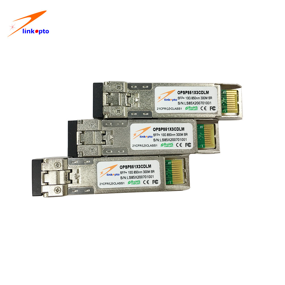 Приемопередатчик 10Gb/S LC горячий Pluggable DDM SFP дуплекса телекоммуникаций SFP+ оптически