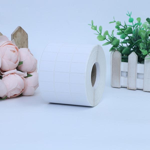 Rolo térmico vazio da etiqueta da impressora do código de barras, rolo impermeável da etiqueta do código de barras