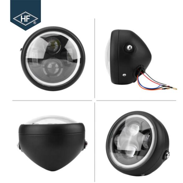 LED Angle Eye Aftermarket Motorcycle Lights Bright For Harley Davidson