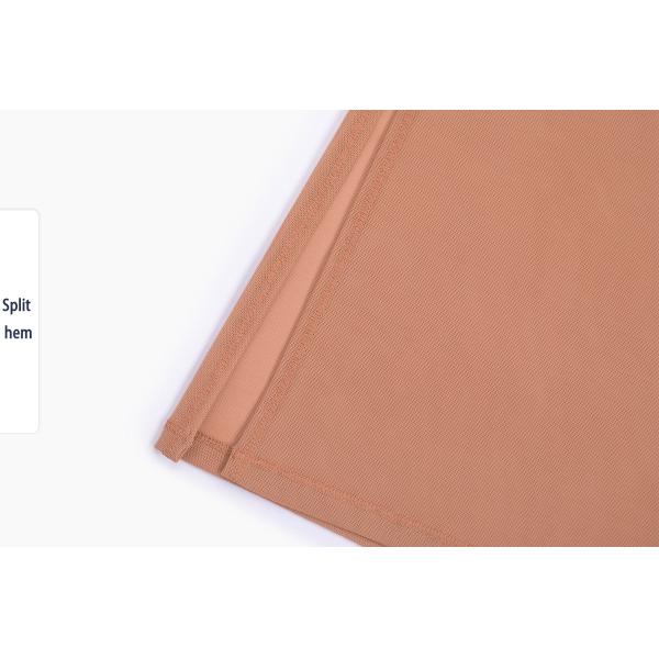 Double Sided Brocade Mesh Stitching Casual Sports Top Fitness Women'S Short Sleeve T - Shirt